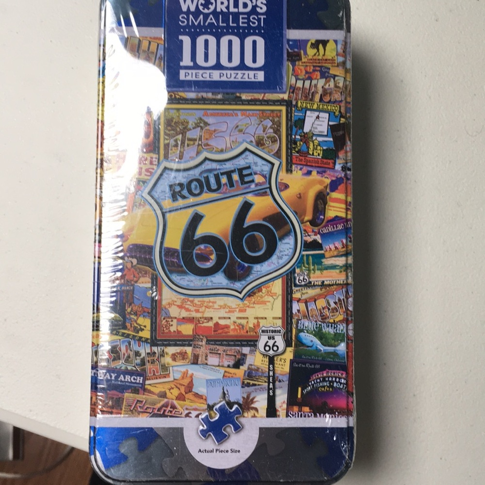 World smallest puzzle Route 66